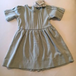 NWT Kate Quinn Baby Girls Green Dress 12-18 month